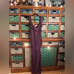 Princess Polly Deep Purple Backless Dress